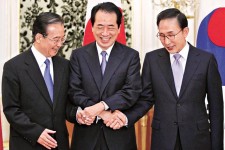 溫家寶訪福島探災民
