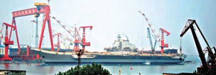中國第一航母　跨代名將命名「薩鎮冰」號傳 10.1試航