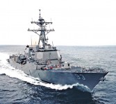 美驅逐艦進南海　向華示威