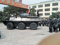 新塘全鎮宵禁　解放軍廣州清場