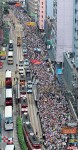香港昨天22萬人上街
