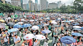 香港昨天22萬人上街
