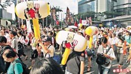 香港昨天22萬人上街
