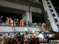 溫州動車出軌墜橋百死傷