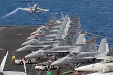 美國海軍在太平洋海域的活動情況: