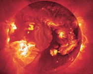 太陽風暴襲地球曝光