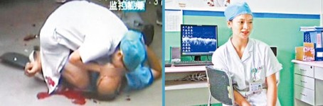 最美醫生　跪燙熱馬路救人