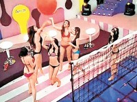 網站節目似 AV美女走秀、胸打排球、跑步震乳