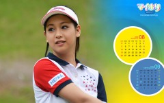 ８月、『日本美女』月曆