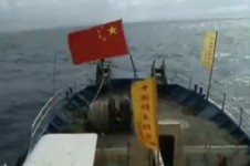 中國人登上釣魚島了!