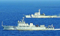 中國六海監船釣島巡邏  日方船盯船　對峙七小時