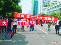 官方默許示威　反日變反政府