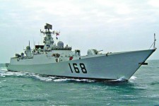 中日軍艦釣魚台對峙