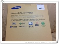 Samsung GALAXY Tab 3 8.0 (4G LTE) 開箱