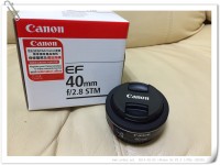 今日入手 Canon EF 40mm f/2.8 STM