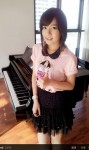 泰國鋼琴女孩Candid Kib演奏時認真的表情超可愛