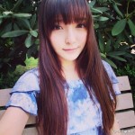 李涵泳（心藍grace）加拿大海外美女出浴照