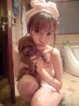 李涵泳（心藍grace）加拿大海外美女出浴照