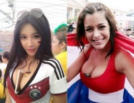 中國乳神胸夾手機童顏巨乳，巴拉圭乳神弱爆了