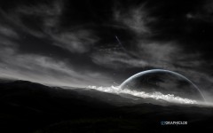 唯美的星空桌面·