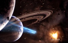 唯美的星空桌面·