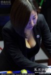 桌球美女裁判一夜走紅
