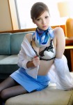 空姐絲襪制服誘惑寫真(11P)