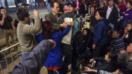 美網民自爆毆插隊大媽 「大快人心」
