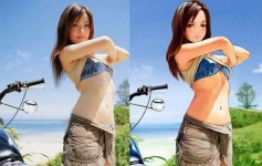 27張將真人畫成動漫人物的比較圖