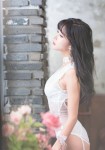 性感美女許允美透視情趣網紗內衣火辣上陣