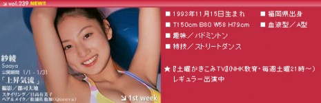 日本美少女入江纱绫 2008新年写真
