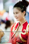 展会上出现的惊艳美女 好纯情