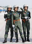 国庆阅兵首批战斗机女飞行员风采