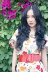 霍思燕夏日清凉写真 清丽脱俗淡淡风情