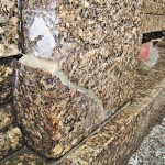 南京新橋現裂縫　承建商膠水補洞