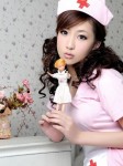 史上最牛女主播，關關的制服照非常可愛