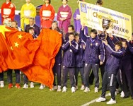 中國男足東亞四強賽奪冠