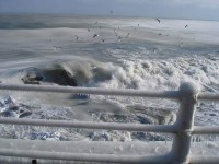 海水結冰了