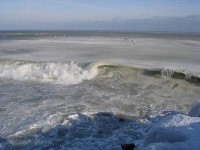 海水結冰了