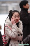 赏心悦目！北影前实拍应试美女（图）