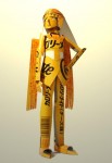 將包裝紙變成工藝品