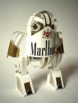 將包裝紙變成工藝品