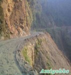 玻利維亞的盤山公路