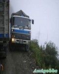 玻利維亞的盤山公路