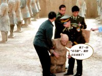 秦俑坑裡發現「洋秦俑」