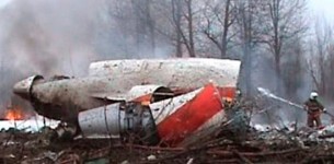波蘭總統卡欽斯基專機墜毀132人恐罹難