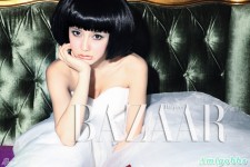 AngelaBaby受邀為《時尚芭莎》拍攝了一組春裝大片 10P