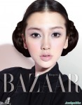 AngelaBaby受邀為《時尚芭莎》拍攝了一組春裝大片 10P