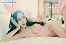 小龍女彤彤可愛粉紅BABY兔