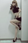 百變王馨漪性感遊戲COS CS美女盡顯黑色誘惑